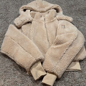 ALO Yoga Tan Sherpa Jacket
